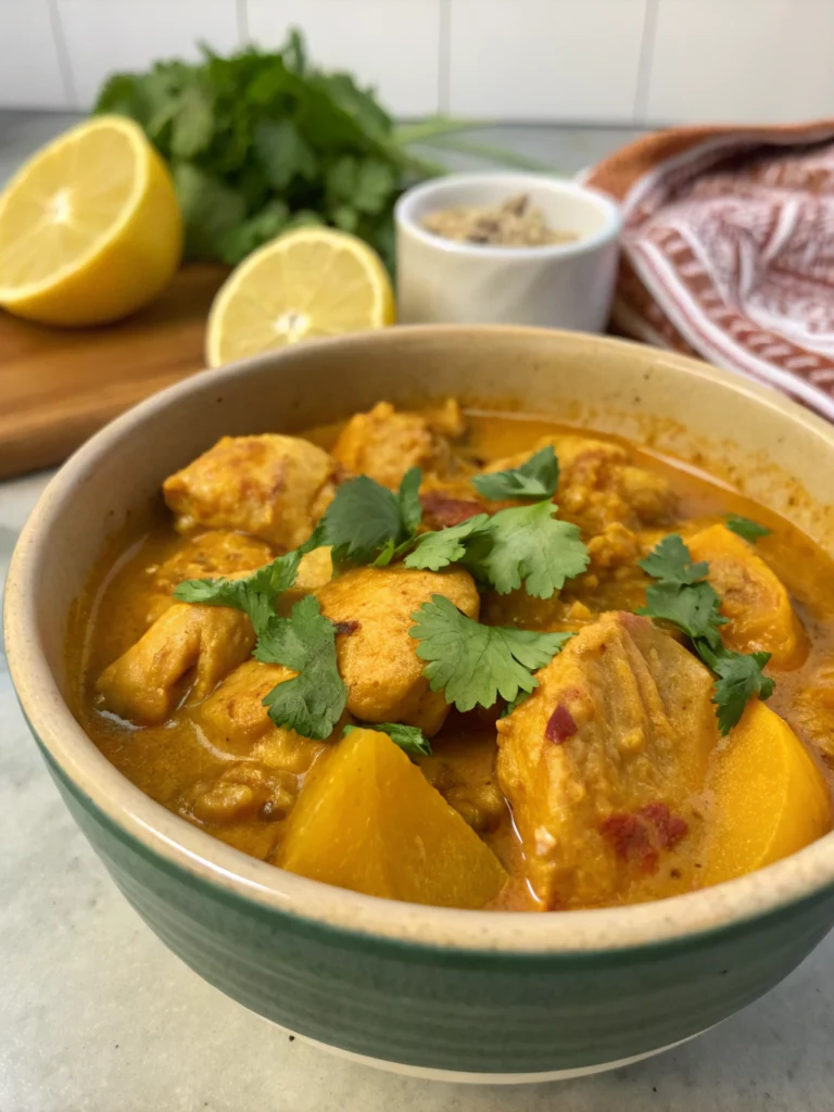 Easy Apricot Chicken Curry