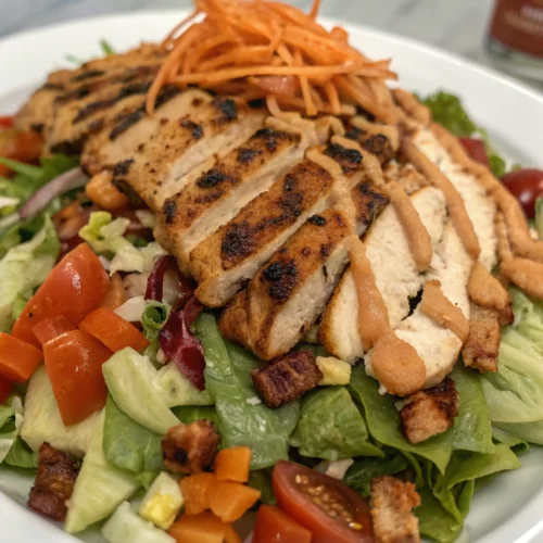BBQ Chicken Chop Salad