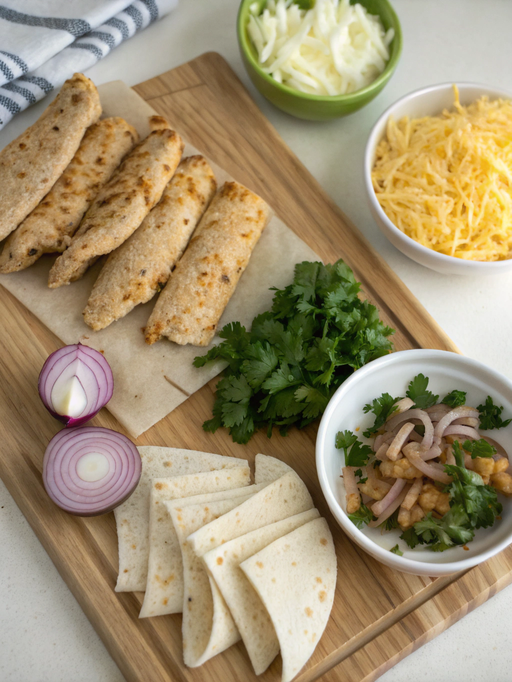 Baked Chicken Taquitos Ingredients