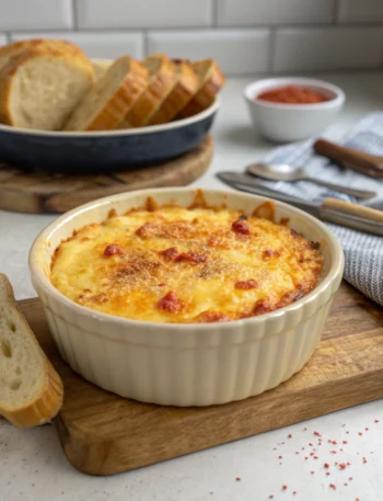 Easy Baked Pimento Cheese Dip
