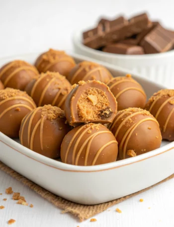 Easy Biscoff Truffles