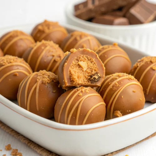 Easy Biscoff Truffles
