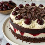 Easy Black Forest Cheesecake