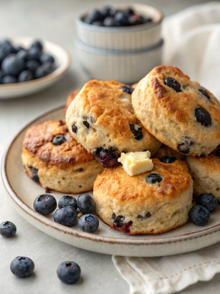 Blueberry Biscuits