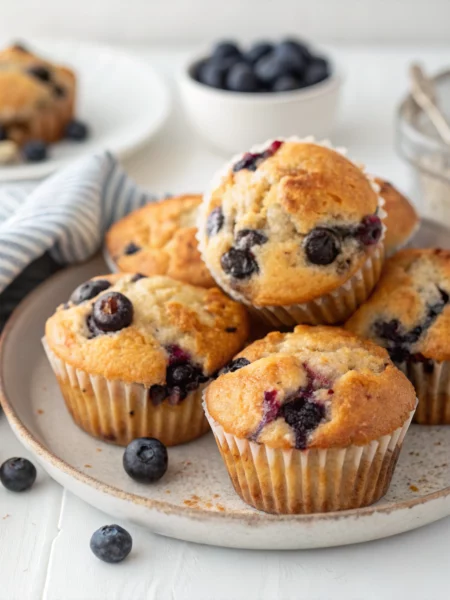 Easy Blueberry Muffins