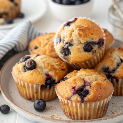 Easy Blueberry Muffins