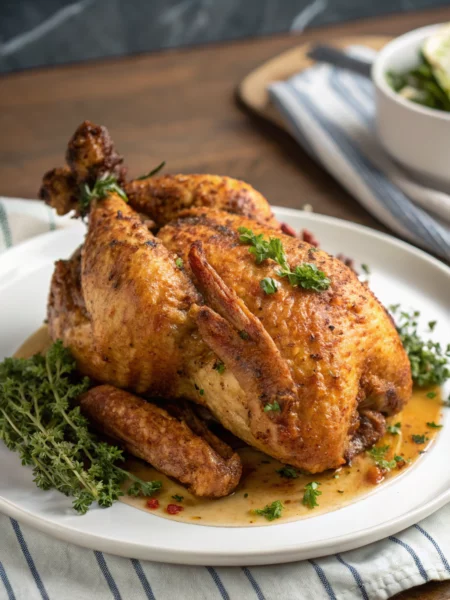 Easy Brined and Fried Chicken