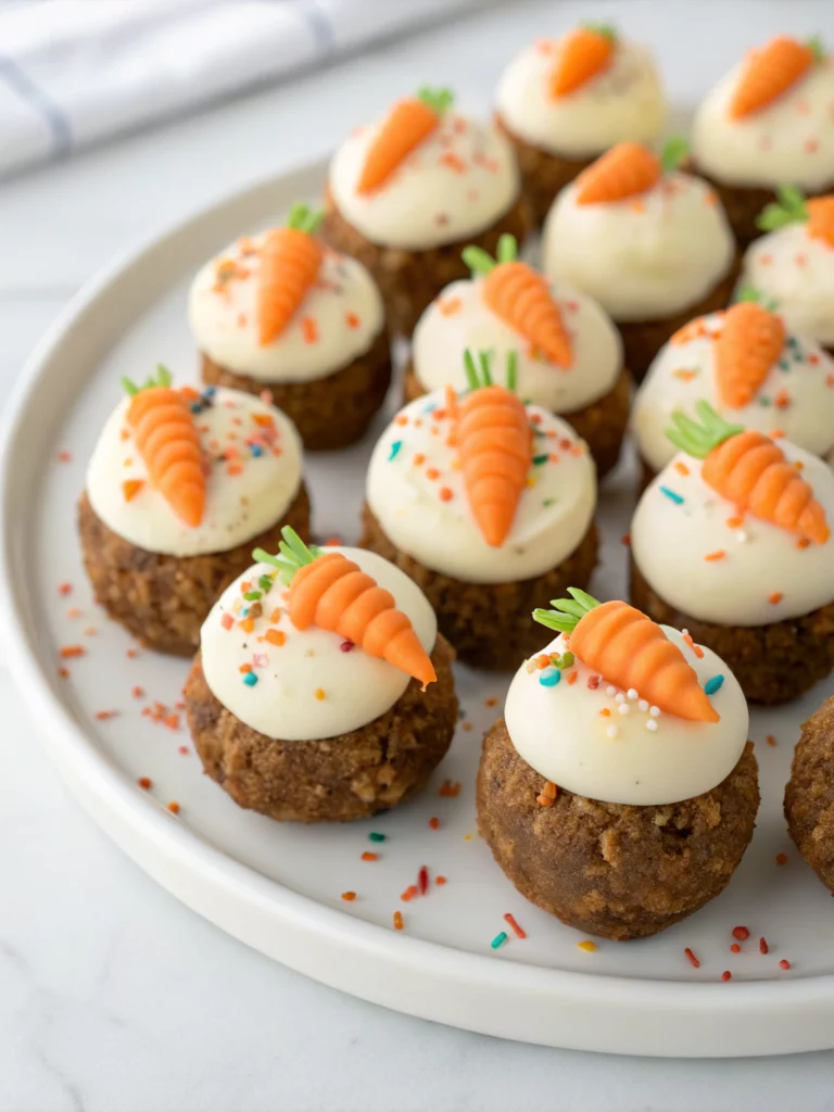 Easy Carrot Cake Truffles