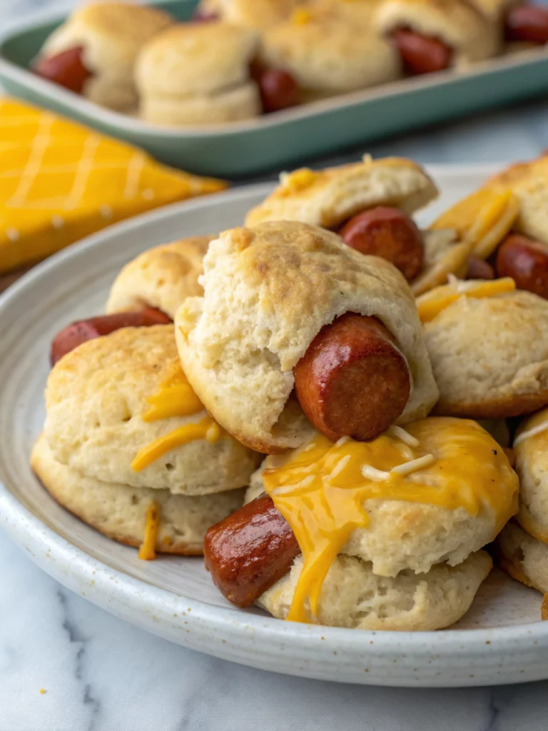 Easy Cheddar Biscuit Little Smokies