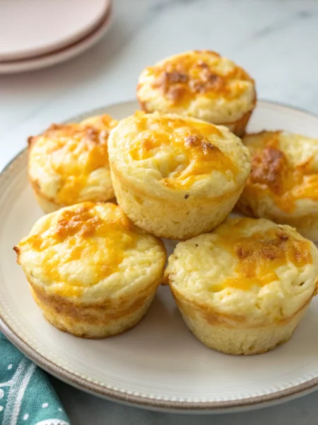 Easy Cheesy Egg White Muffins