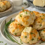 Cheesy Garlic Drop Biscuits