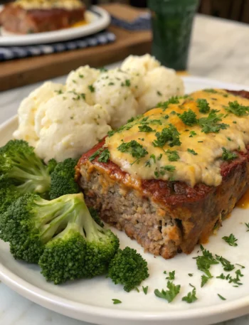 Easy Cheesy Meat Loaf