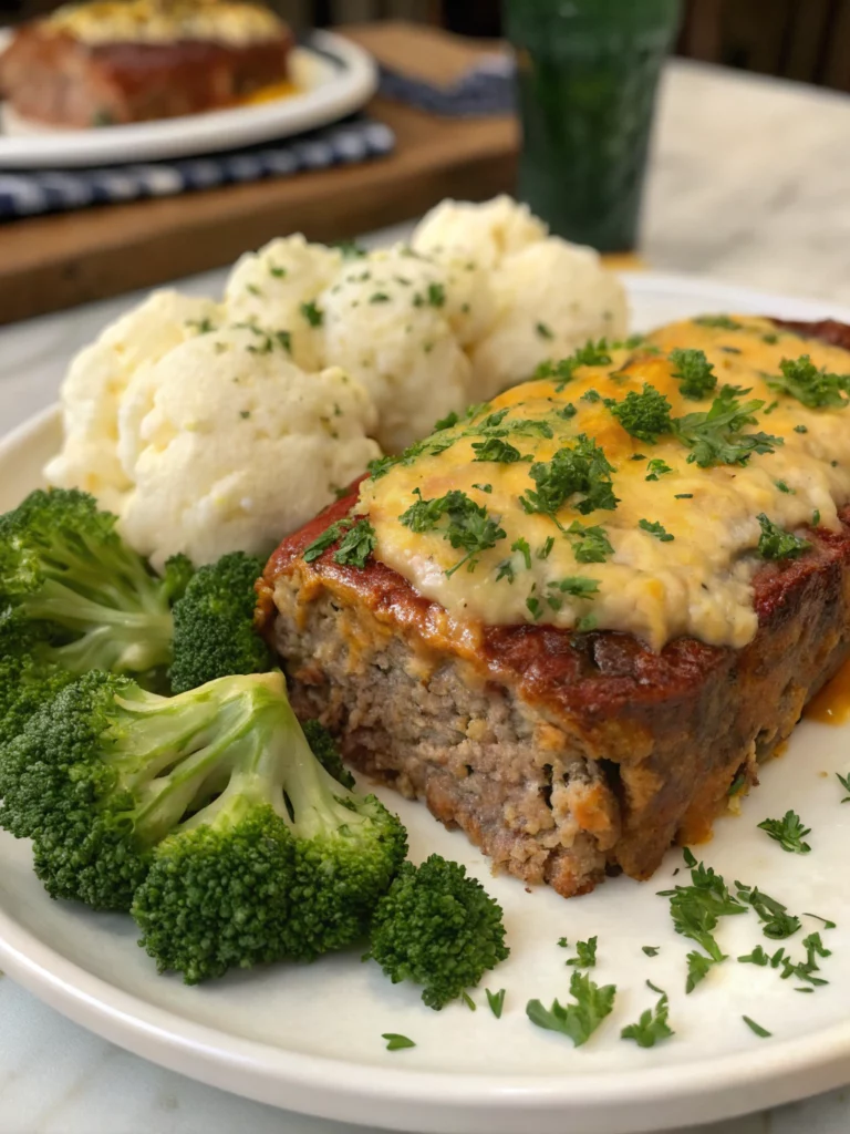 Easy Cheesy Meat Loaf