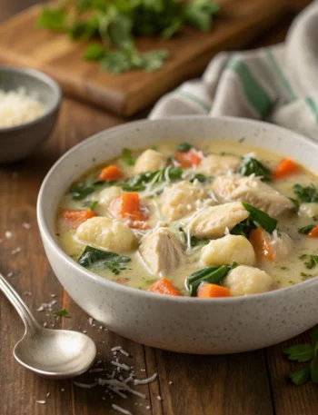 Easy Chicken Gnocchi Soup