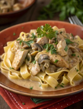 Easy Chicken Stroganoff