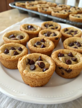 Easy Chocolate Chip Cookie Cups