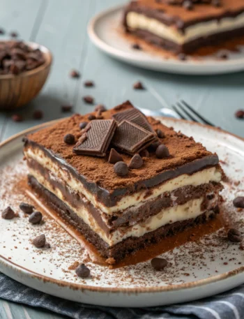 Easy Chocolate Lasagna