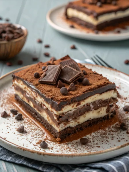 Easy Chocolate Lasagna