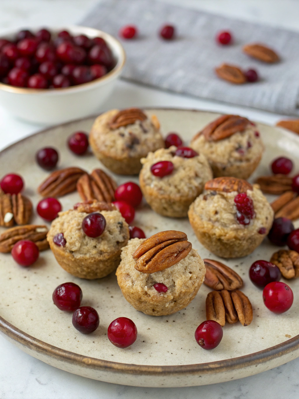Easy Cranberry Pecan Bites