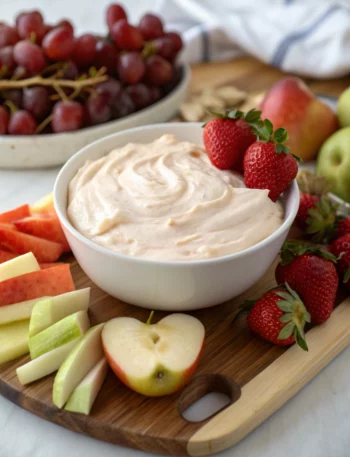 Easy Cream Cheese Fruit Dip