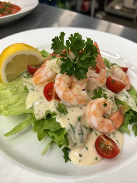 Easy Creamy Shrimp Salad