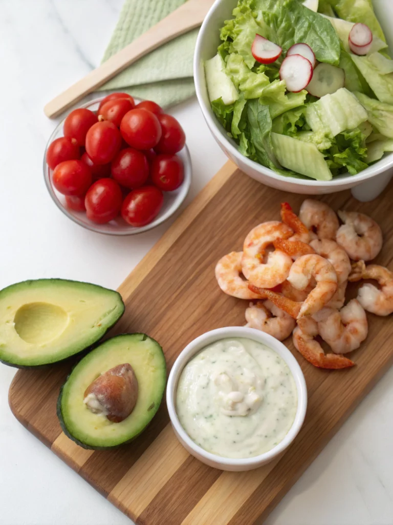 Easy Creamy Shrimp Salad