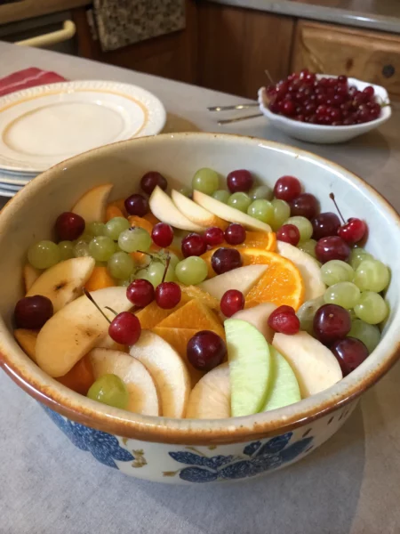 Easy Fruit Cocktail Muffins