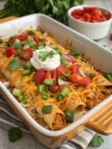 Easy Enchilada Casser-Ole