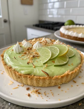 Easy Fluffy Key Lime Pie