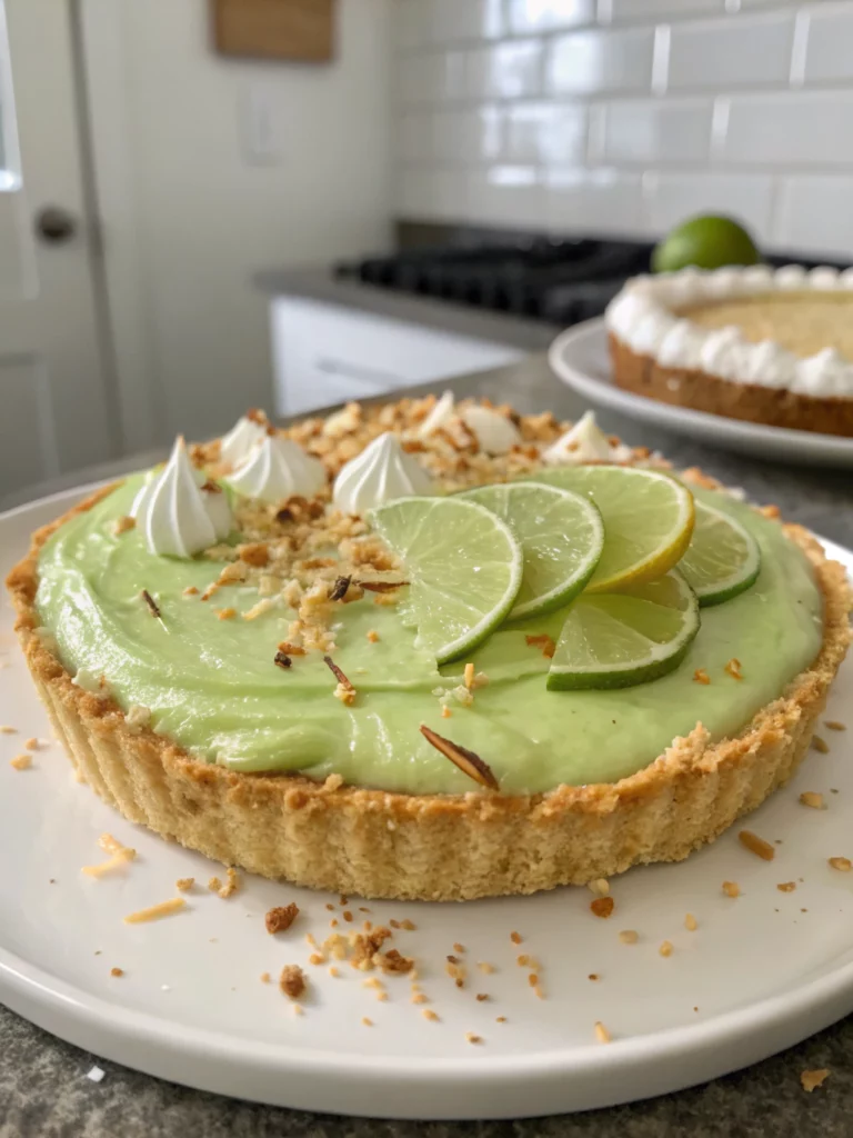 Easy Fluffy Key Lime Pie
