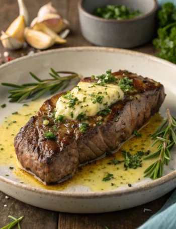 Easy Garlic Butter Steak