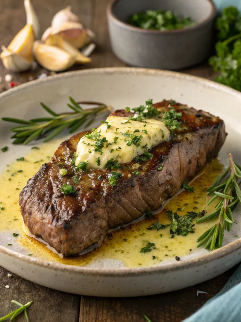 Easy Garlic Butter Steak