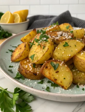 Easy Greek Lemon Potatoes