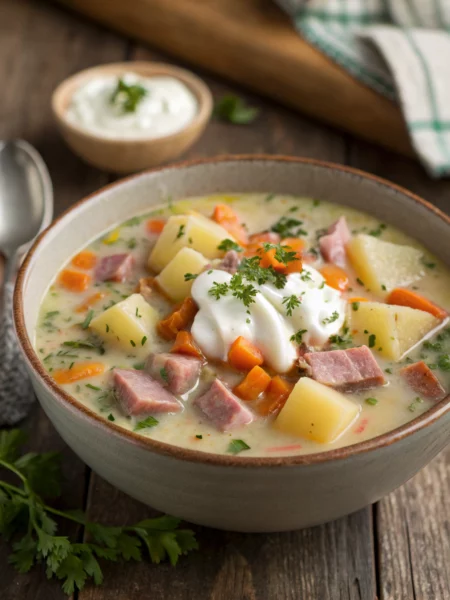 Easy Ham Chowder