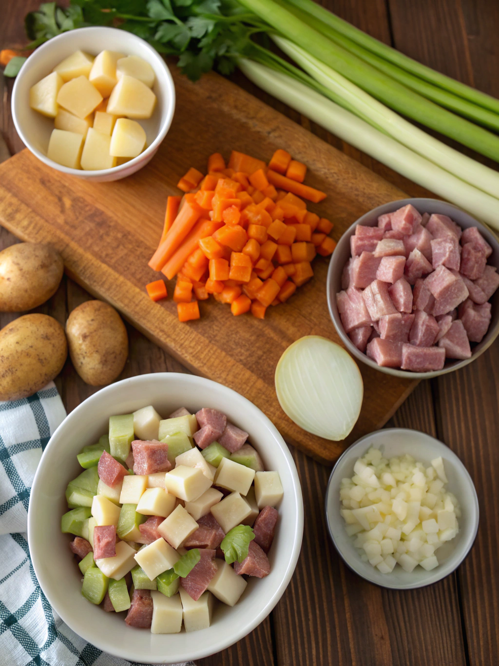 Easy Ham Chowder