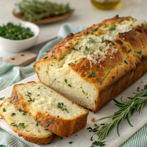 Easy Herb & Cheese Quick Bread