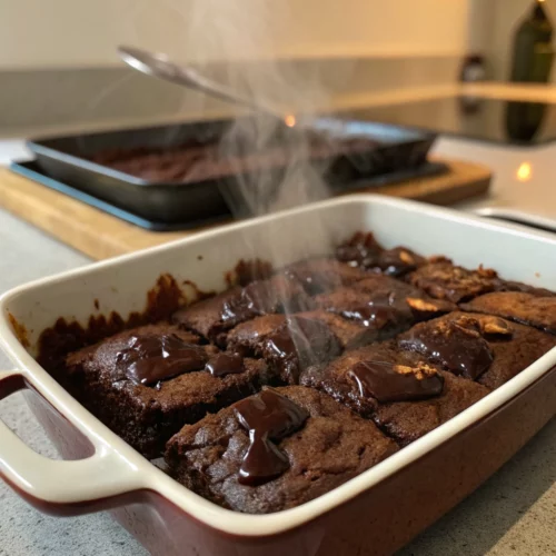 Hot Cocoa Brownies
