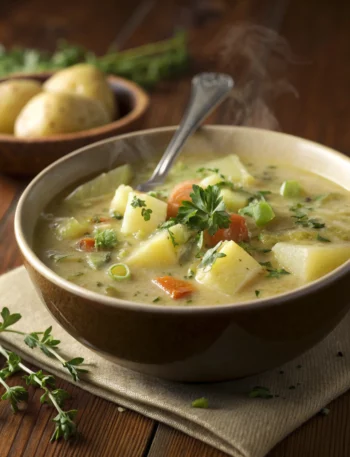 Easy Irish Potato and Leek Soup