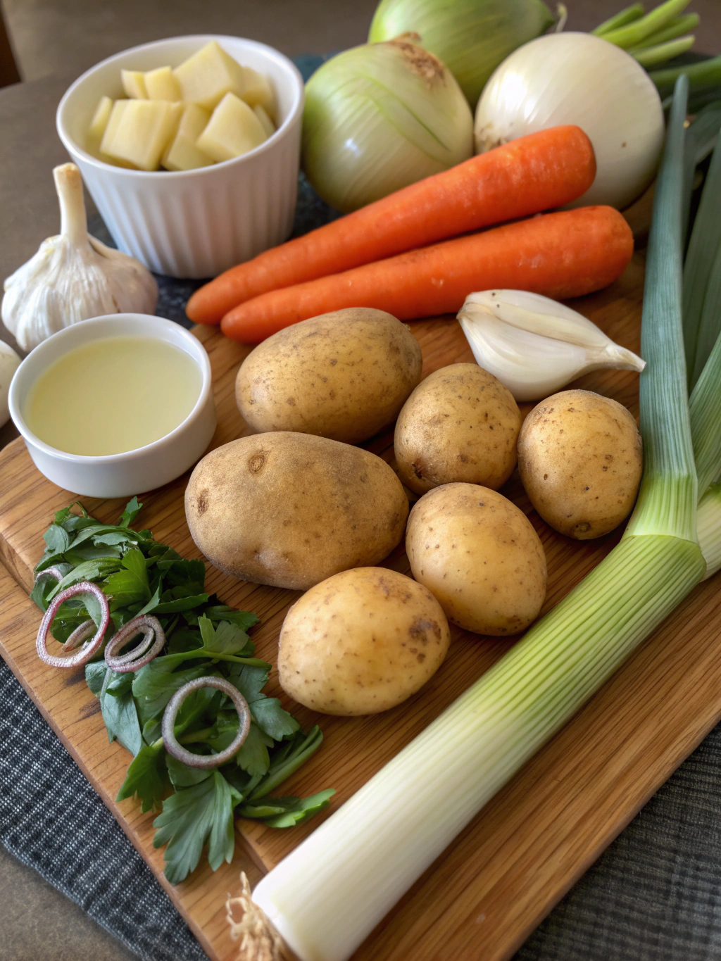 Irish Potato and Leek Soupingredients
