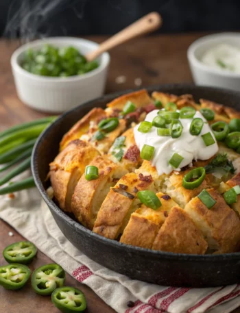 Easy Jalapeño Popper Pull-Apart Bread