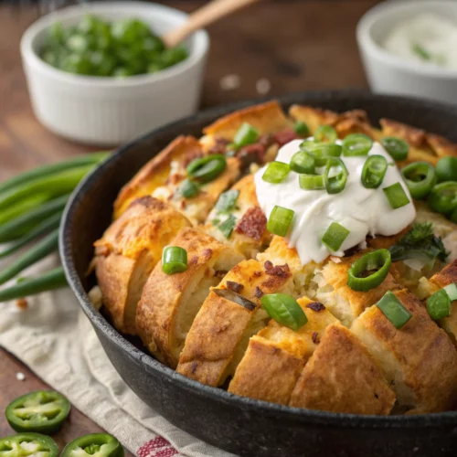 Easy Jalapeño Popper Pull-Apart Bread