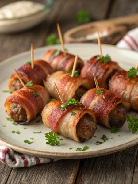 Easy Kilted Sausage Bites