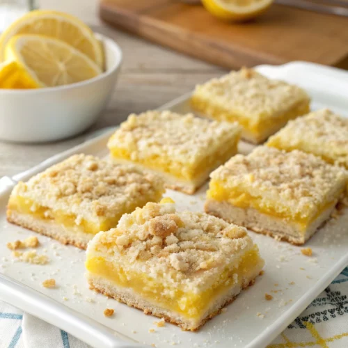 Easy Lemon Crumb Bars