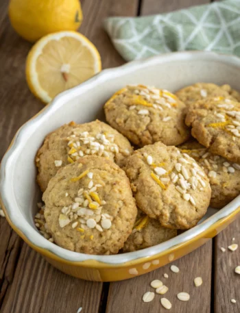 Easy Lemon Oatmeal Cookies
