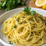 Easy Lemon Pepper Spaghetti