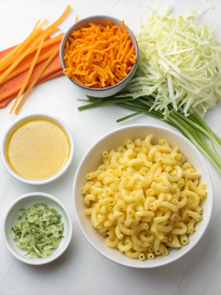 Easy Macaroni Coleslaw