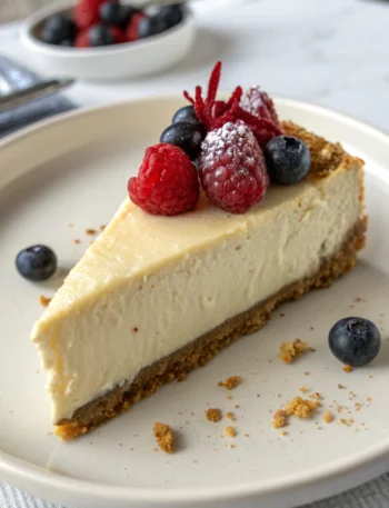 Easy New York Cheesecake