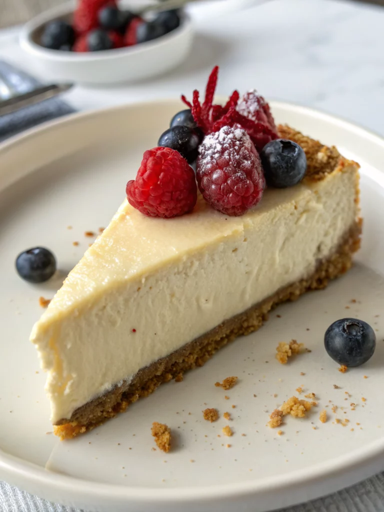 Easy New York Cheesecake