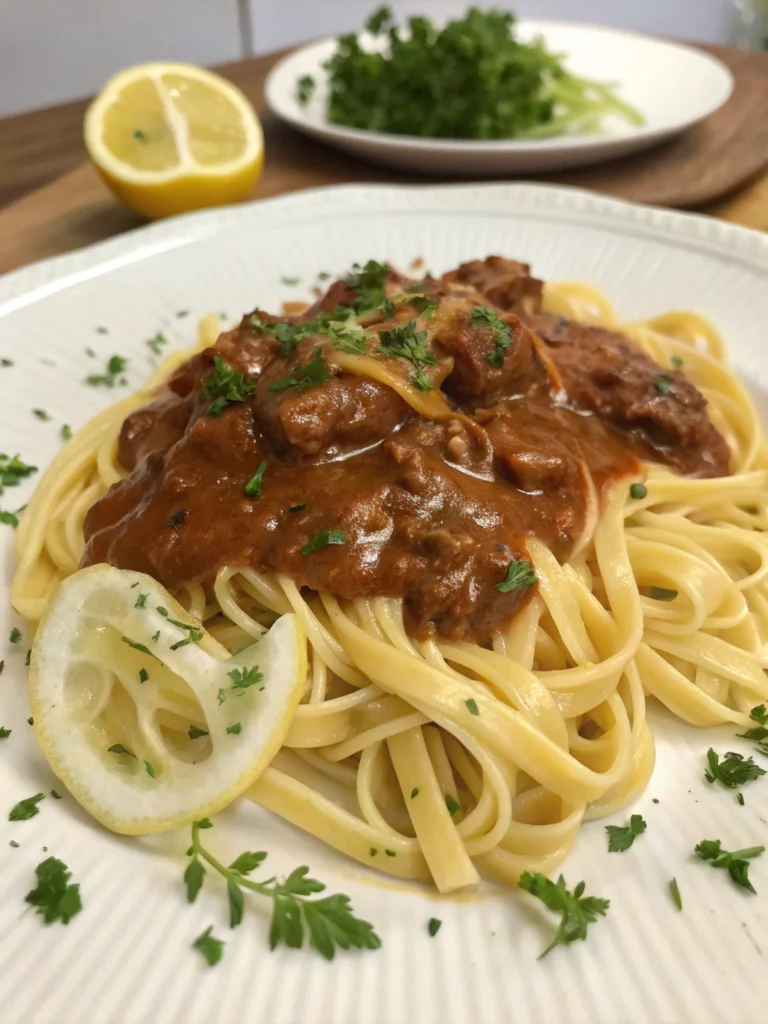 Easy Noodles Romanoff