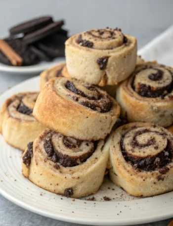 Easy Oreo Cinnamon Rolls